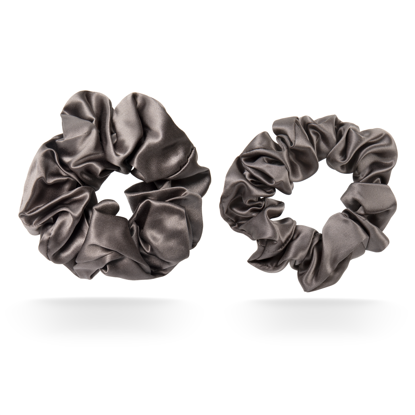 100% mulberry silk scrunchie set - Medium & Large