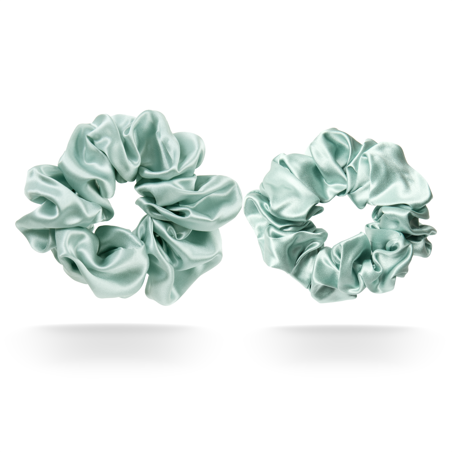 100% mulberry silk scrunchie set - Medium & Large