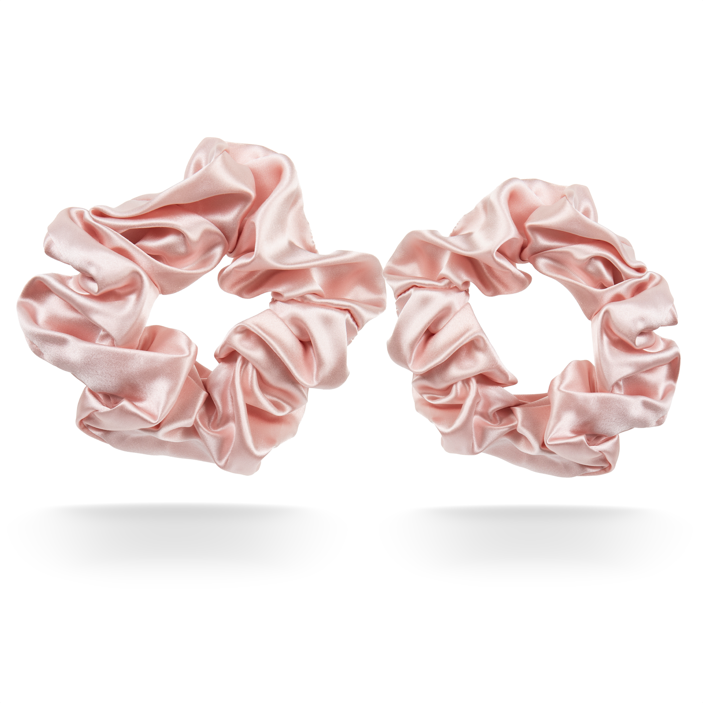 100% mulberry silk scrunchie set - Medium & Large
