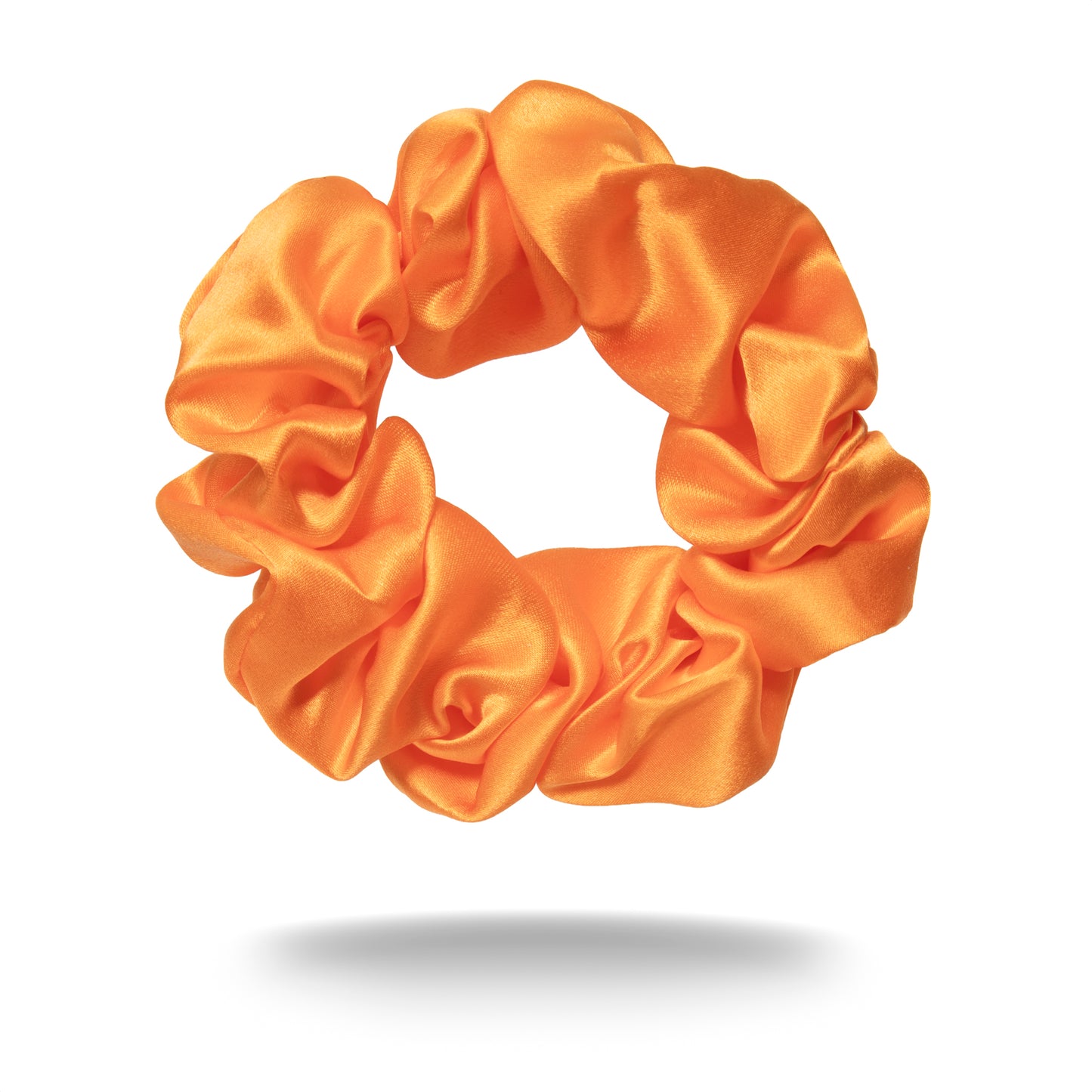100% mulberry silk scrunchie set – 3x Orange shades