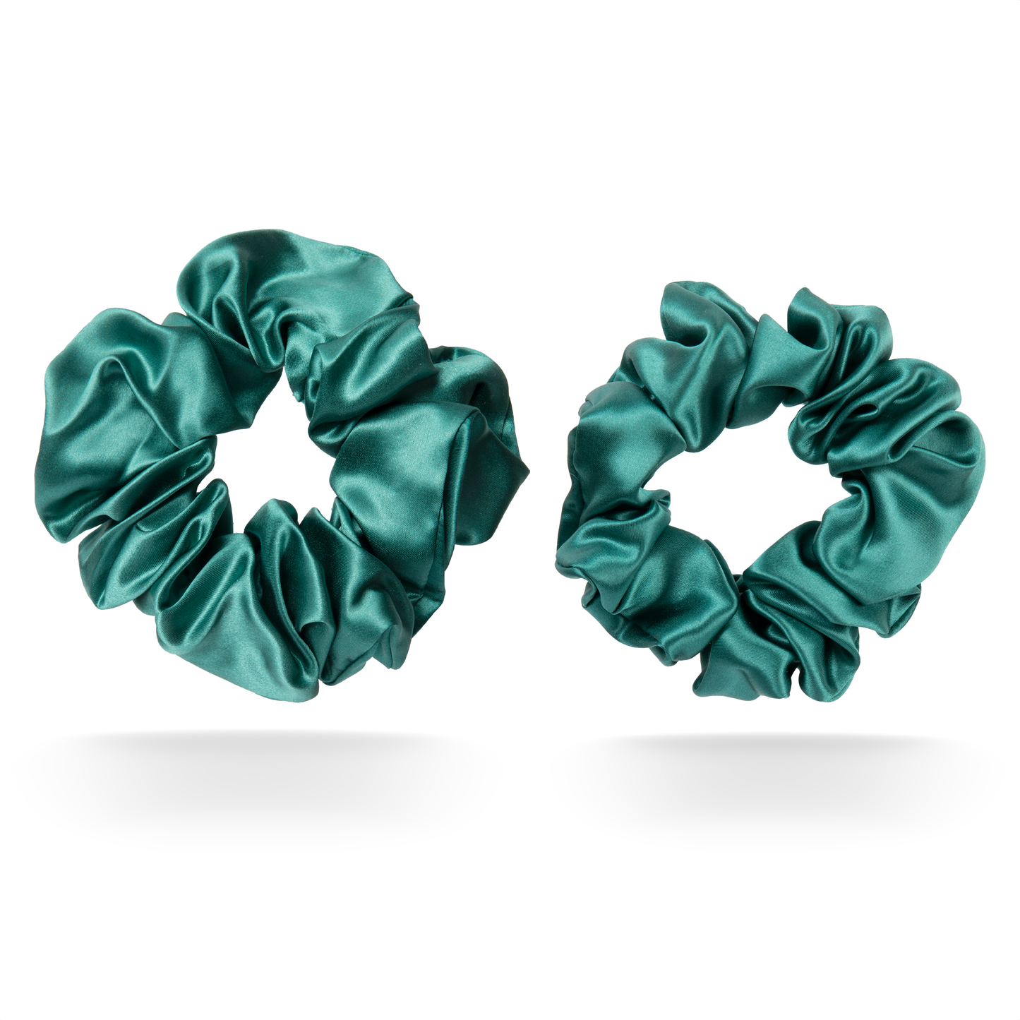 100% mulberry silk scrunchie set - Medium & Large