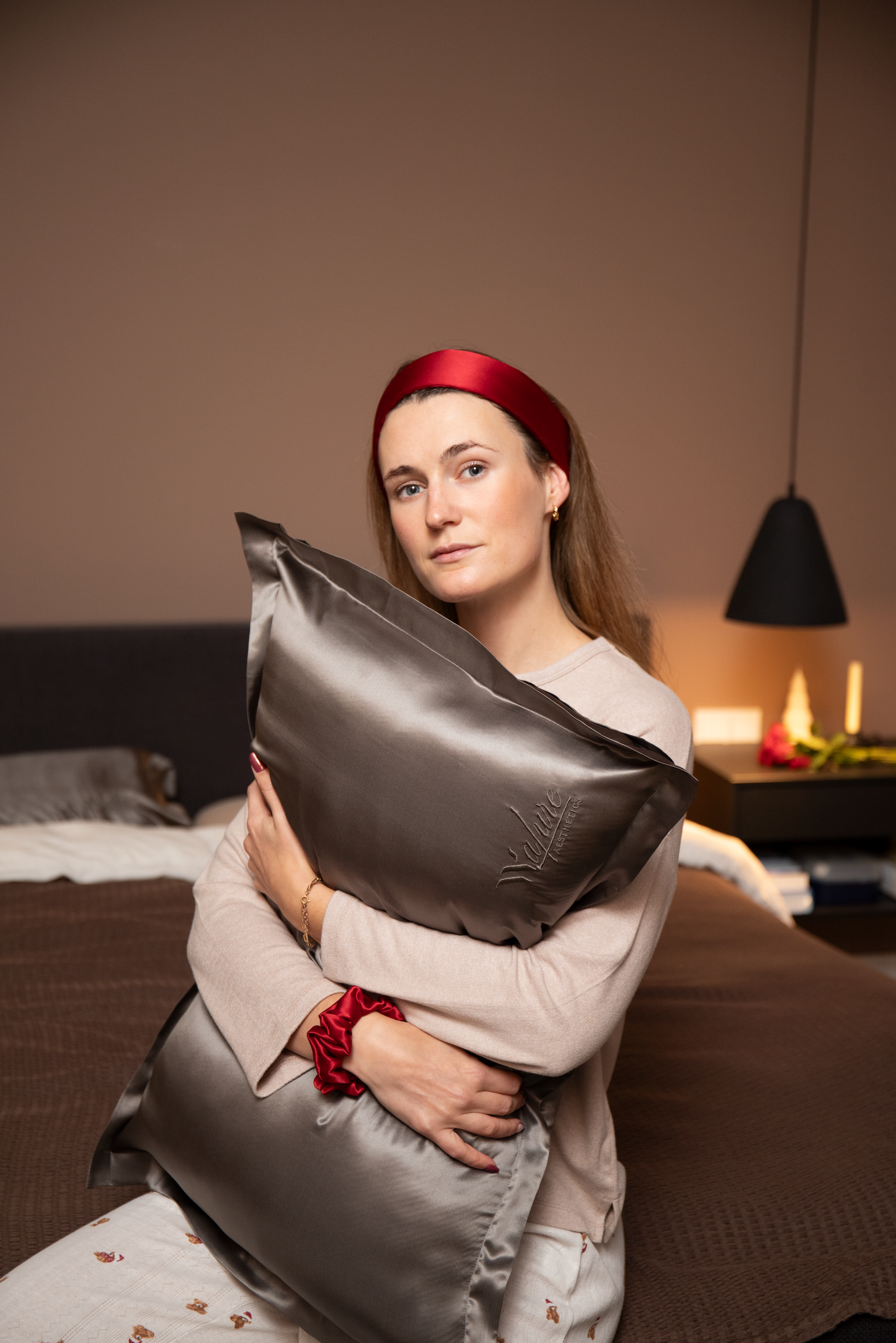 100% mulberry silk pillowcase oxford style