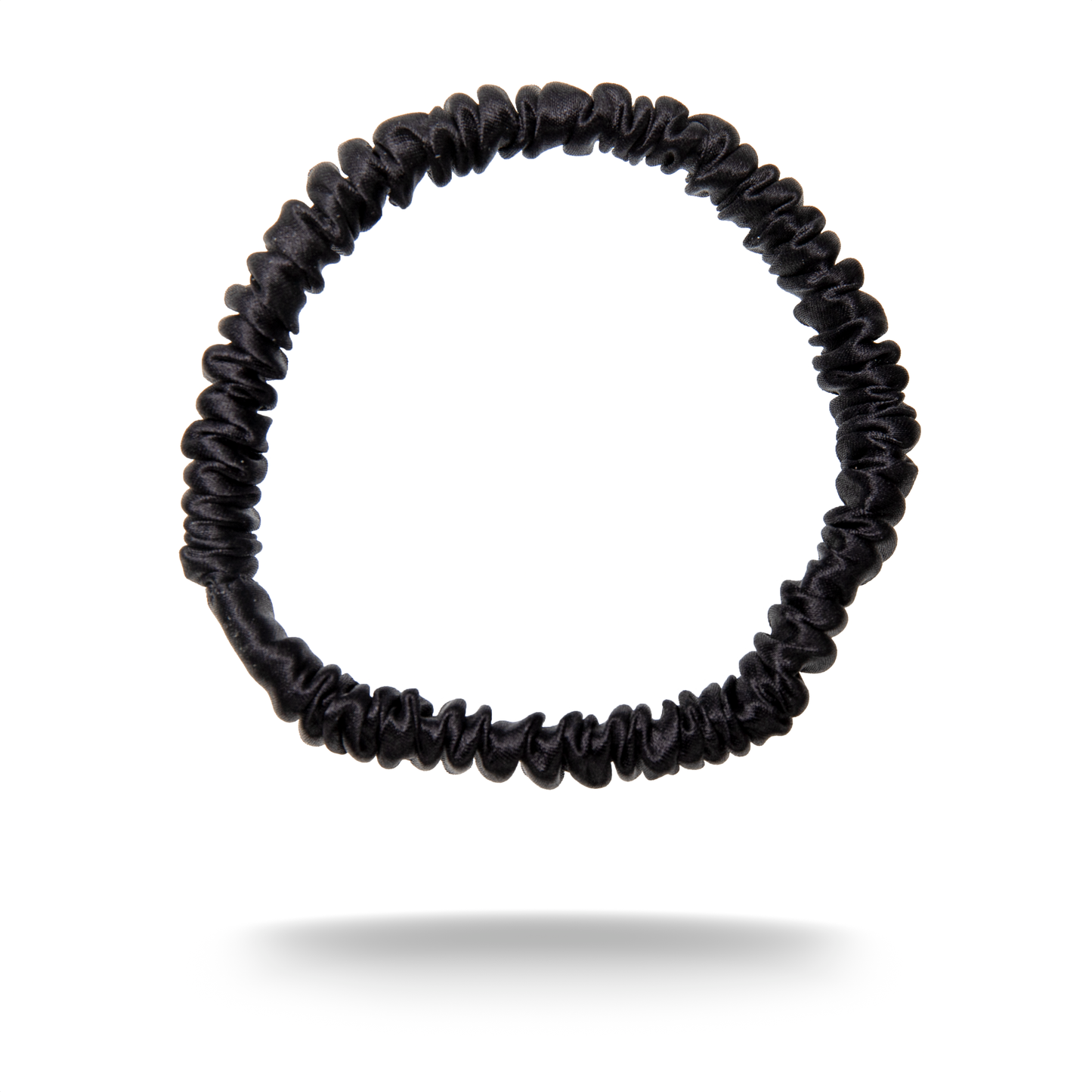 100% mulberry silk mini scrunchie