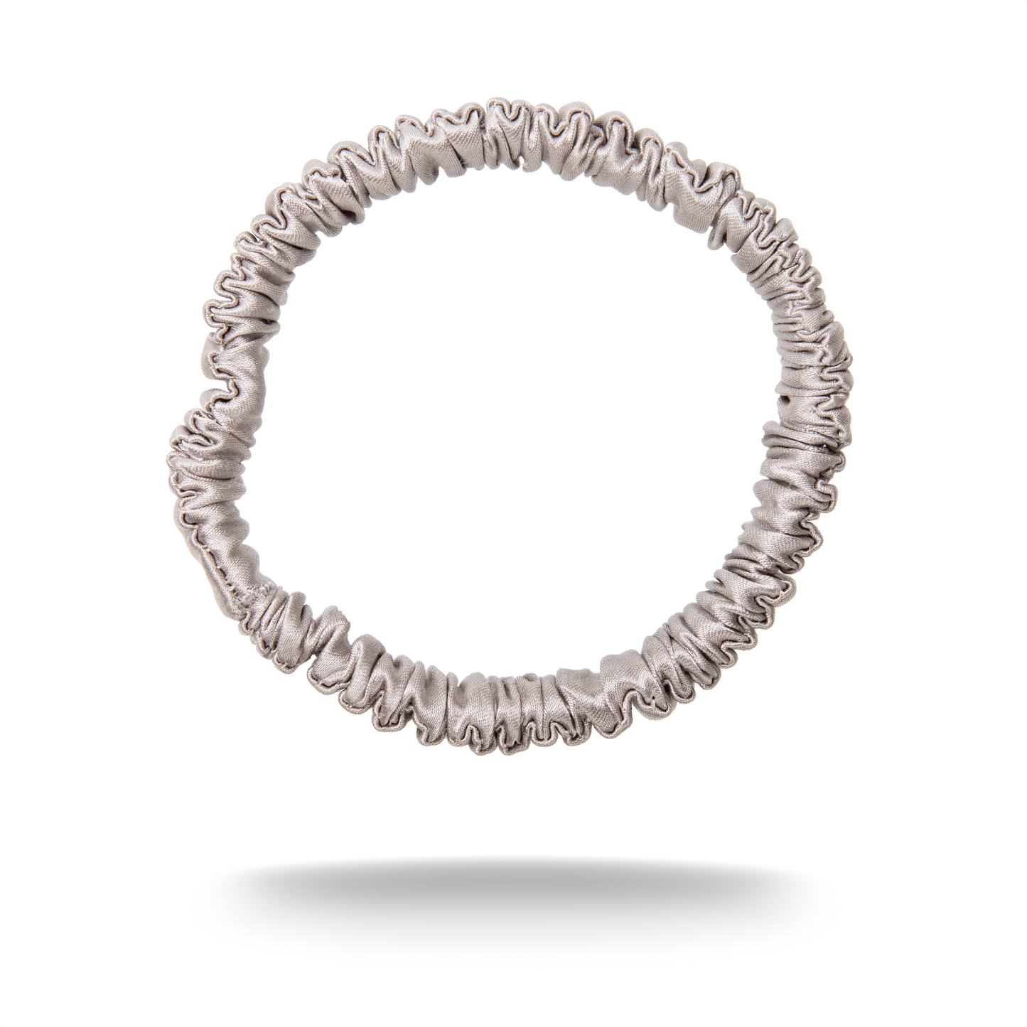 100% mulberry silk mini scrunchie