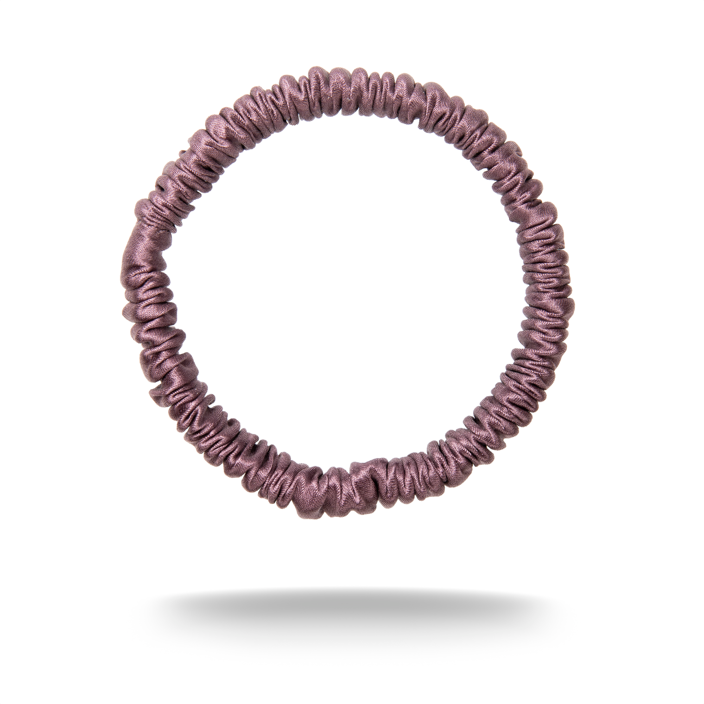 100% mulberry silk mini scrunchie