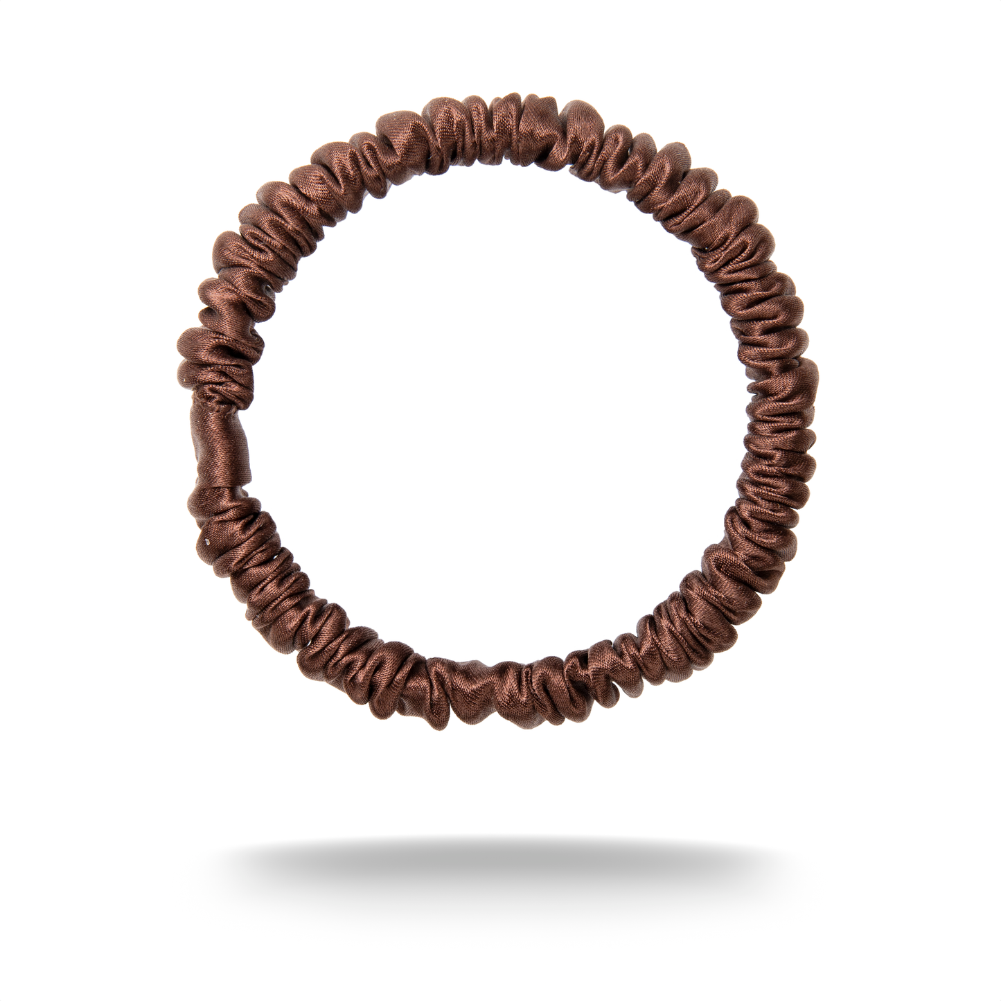 100% mulberry silk mini scrunchie